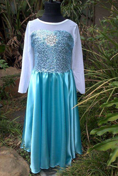 Frozen Elsa Princess Dress - Age 3-4
