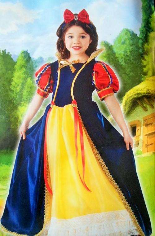 Snow White dress up costume for girls - Age 5-6
