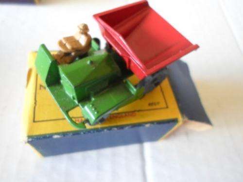 WOW!!! ORIGINAL 1950's A MOKO LESNEY NO.2 DUMP TRUCK MINT!!!! BOXED