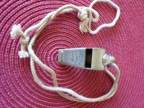 WOW!!!! AWESOME VINTAGE "THE ACME THUNDERER" WHISTLE