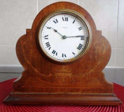 WONDERFUL!! EDWARDIAN BUREN MANTEL CLOCK CIRCA 1910 100% WORKING WITH 2 X KEYS