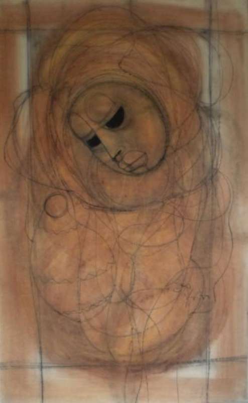 GREAT INVESTMENT!!! HUGE BEN MACALA MIXED MEDIA ON PAPER 1015 X 640mm VALUE R6000