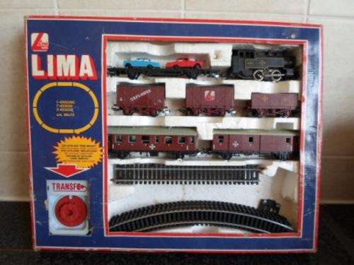 ANOTHER!!! VINTAGE LIMA SAR BOXED TRAIN SET COMPLETE AND WORKING!!!