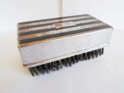 ART DECO STYLE VINTAGE THE OVERNITER SHAVING SET & BRUSH IN 1
