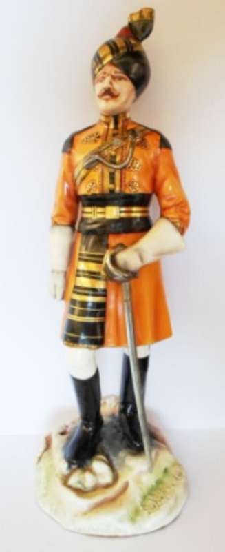 WOW!! AMAZING MICHAEL SUTTY "SKINNERS HORSE" MODEL 343 PORCELAIN FIGURE VALUE R2000