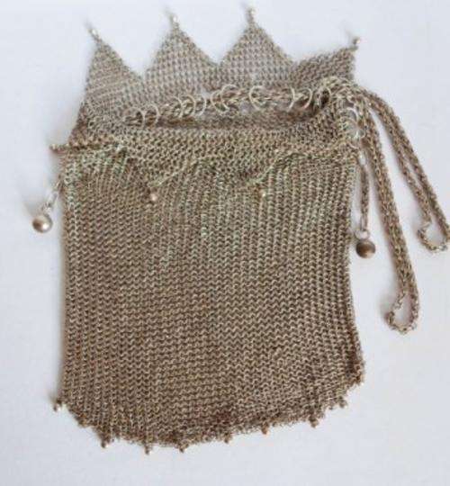 GORGEOUS!! EDWARDIAN STERLING SILVER MESH PURSE CIRCA 1900 156gr VALUE R2500