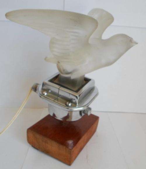 RARE!! 1930's RED-ASHAY SPARROW CAR MASCOT VALUE AS IS R4500