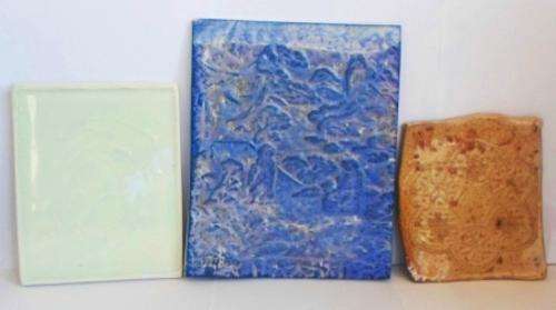WOW!! COLLECTION OF 3 LARGE JOHN BAUER TILES,  VALUE R2000!!!