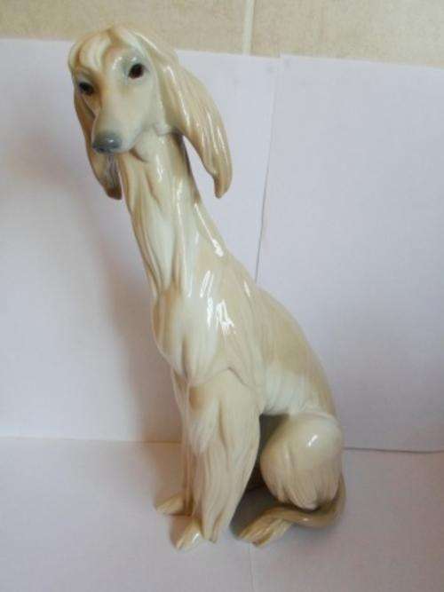 HUGE!! LLADRO 1069 NOBLE AFGHAN FIGURE BY JULIO FERNANDEZ VALUE R4500, WOW!!