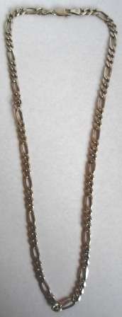 WOW!! SUPER STRONG & CHUNKY ITALIAN STERLING SILVER CHAIN 520mm X 5mm 23.3gr
