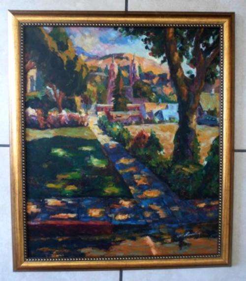 STUNNING!! OIL ON BOARD 610mm X 510mm SIGNED BY THE ARTIST WOW!!
