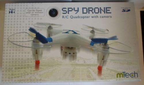 WOW!! NEW!! MTECH CAMERA SPYDRONE WITH RETURN HOME FUNCTION VALUE R950 WOW!!