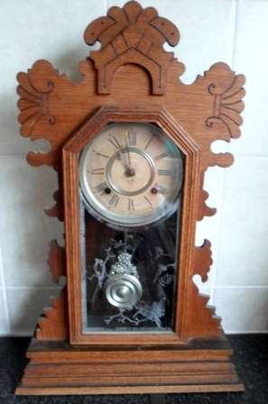 WOW!! VICTORIAN ANSONIA GINGERBREAD MANTEL CLOCK 100% WORKING ALL ORIGINAL CIRCA 1880's WOW!!