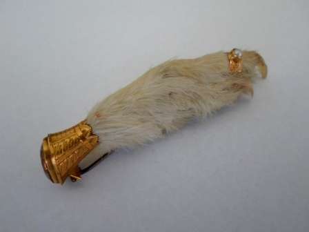 WOW!! RARE VICTORIAN 15ct YELLOW GOLD, CAIRNGORM & PEARL GROUSE KILT PIN CIRCA 1880's,  7.3g  WOW!!