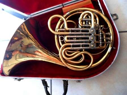 WOW!! VINTAGE GERB ALEXANDER MAINZ MODEL 103 FRENCH HORN CIRCA 1940's VALUE R55000 WOW!! WOW!!