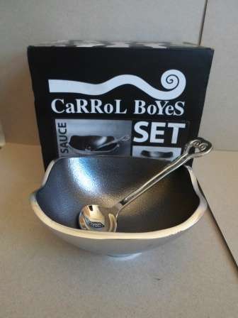 WOW!! STUNNING!! NEW IN BOX CARROL BOYES 'HANGING WAVE' SAUCE SET VALUE R700 WOW!! WOW!!