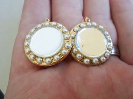 WOW!! RARE VINTAGE ZOE COSTA PARIS DESIGNER COSTUME JEWELLERY EARRINGS VALUE R2650 STUNNING!! WOW!!