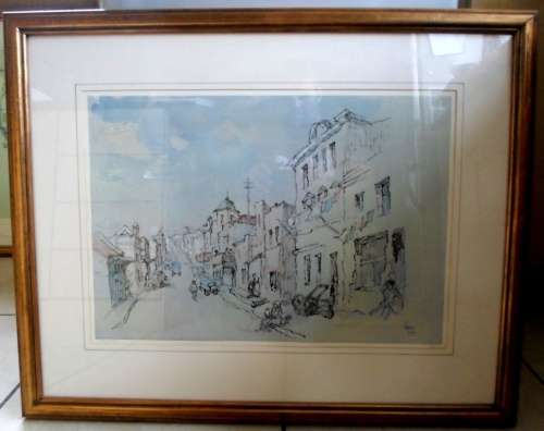 WOW!! SIGNED!! GREGOIRE BOONZAIER 1974 LITHO PRINT 110/350 LOW EDITION!! 575 X 395mm VALUE R2950 WOW