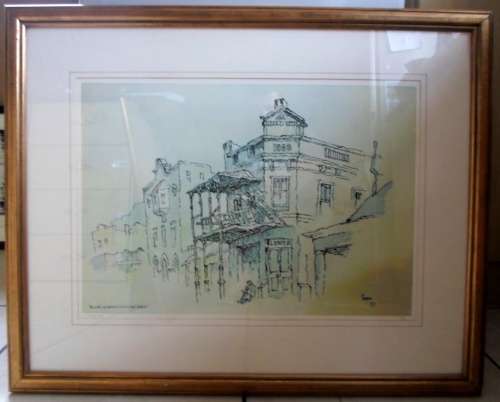 WOW!! SIGNED!! GREGOIRE BOONZAIER 1974 LITHO PRINT 110/350 LOW EDITION!! 575 X 395mm VALUE R2950 WOW