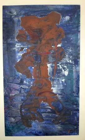 INVESTMENT!! HUGE PASCUAL TARAZONA OIL ON CANVAS "ABRAZO" 1860 X 980mm  VALUE R29500!!! WOW!!