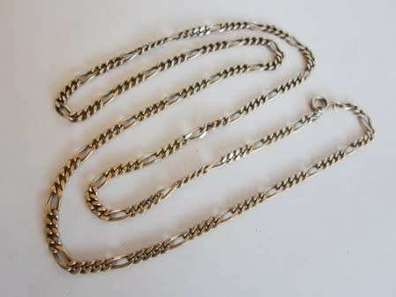 STRONG!! STERLING SILVER UNISEX CHAIN 16,1g  WOW!! WOW!!