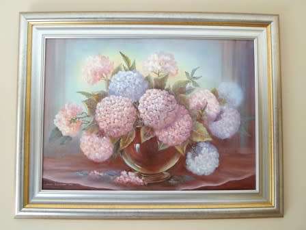 BEAUTIFUL!! ELISE DIPPENAAR OIL ON BOARD '91  640 X 460mm EXQUISITELY EXECUTED!! WOW!! WOW!!