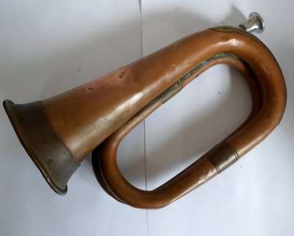 LOVELY!! 1942 NADIR ALI & CO MEERUT BUGLE, HAVE A LOOK!!