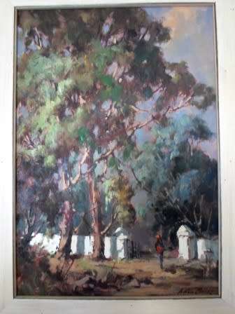 WOW!! INVESTMENT!! JOHAN OLDERT OIL ON BOARD  500 X 350mm  STUNNING PAINTING!! VALUE R12500