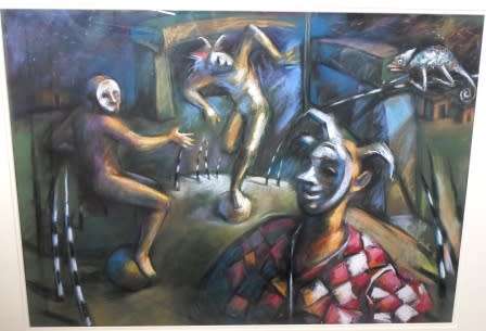 WOW!! INVESTMENT!! FRANCOIS GERBER PASTEL PAINTING  690 X 490mm  STUNNING PAINTING!! VALUE R6500