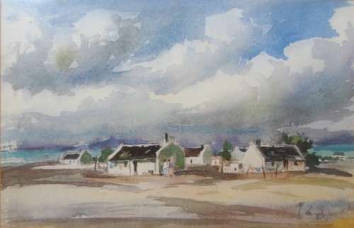 WOW!! STUNNING MICHAEL DU TOIT WATERCOLOUR  290 X 190mm VALUE R2900 WOW!!