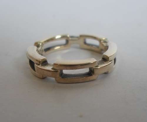 FABULOUS!! VINTAGE STERLING SILVER BAND SIZE O   4,8g  WOW!!