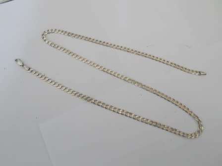 WOW!! VINTAGE FABIO'S ITALIAN STERLING SILVER CHAIN 14,9g   600 X 5mm  WOW!!  WOW!!