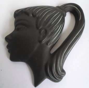 STUNNING VINTAGE L'ANCORA NO.513 CERAMIC WALL MASK WOW!! WOW!!