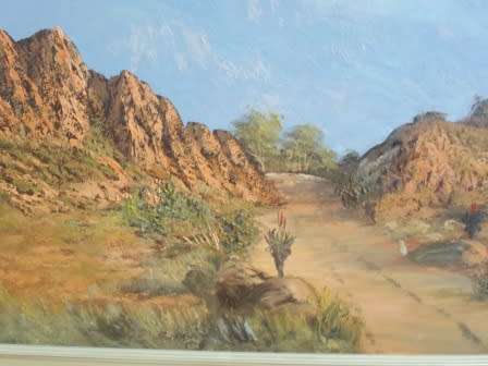 THE BEST!! LARGE DON BENZIEN LANSCAPE OIL ON BOARD I HAVE EVER SEEN!!  1100 X 700mm  VALUE R5500!!