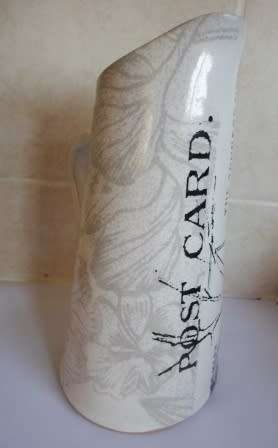 STUNNING!!! LARGE MERWYN GERS CERAMIC WATER JUG  VALUE R895 WOW!!