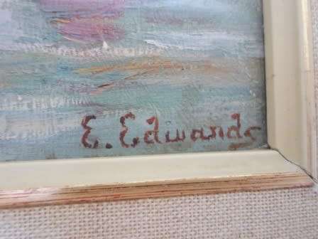 AMAZING!! ANTIQUE EDWIN EDWARDS CAPE FISHERMAN OIL ON CANVAS BOARD 290 X 230mm VALUE R3500