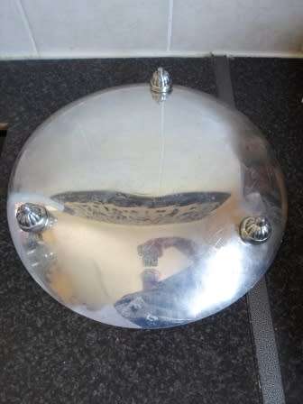 WOW!! LARGE VINTAGE CARROL BOYES  BOWL UNMARKED!! WOW!!
