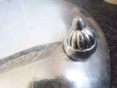 WOW!! LARGE VINTAGE CARROL BOYES  BOWL UNMARKED!! WOW!!