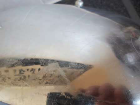 WOW!! LARGE VINTAGE CARROL BOYES  BOWL UNMARKED!! WOW!!