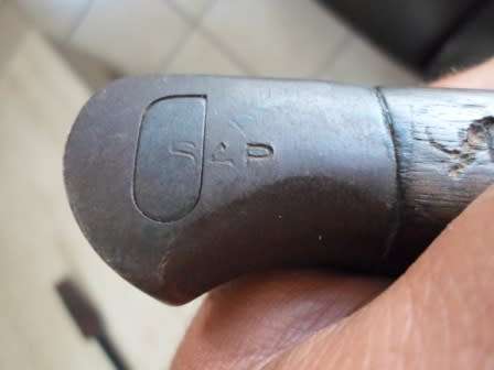 WOW!! 1907 REMINGTON S.A.P BAYONET IN AMAZING CONDITION COMPLETE PIECE WOW!!