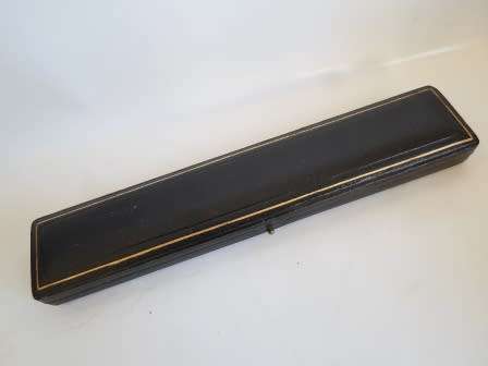 EXQUISITE!! 1896 BIRMINGHAM SILVER & IVORY PAGE TURNER IN ORIGINAL PRESENTATION CASE VALUE R2950