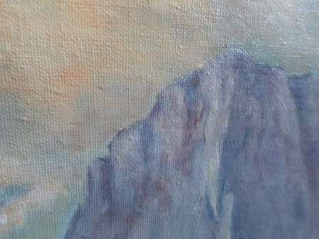 BEAUTIFUL!! P. WORT OIL ON CANVAS ON BOARD  830 X 550mm  VALUE R2500