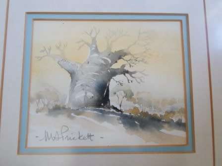 LOVELY!! 4 X PRICKETT WATERCOLOURS EACH = 125 X 105mm  WOW!!