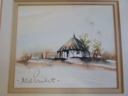 LOVELY!! 4 X PRICKETT WATERCOLOURS EACH = 125 X 105mm  WOW!!