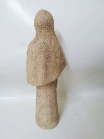 MAGNIFICENT!! SA CERAMIC MOTHER & CHILD SCULPTURE SIGNED NELI  325mm  WOW!!