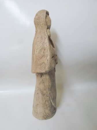 MAGNIFICENT!! SA CERAMIC MOTHER & CHILD SCULPTURE SIGNED NELI  325mm  WOW!!