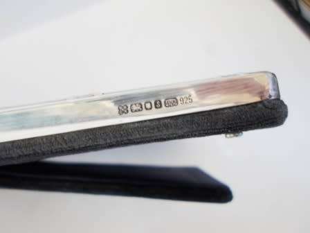 LOVELY!! 1973 LONDON SILVER PHOTO FRAME BY KITNEY & CO, PERFECT CONDITION!!