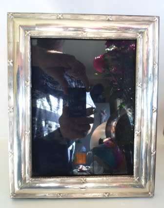 IMPRESSIVE!! LARGE 2004 BIRMINGHAM SILVER PHOTO FRAME BY RH AMAZING CONDITION!!