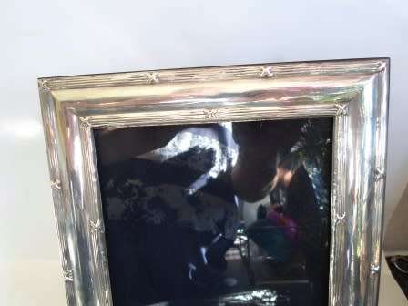 IMPRESSIVE!! LARGE 2004 BIRMINGHAM SILVER PHOTO FRAME BY RH AMAZING CONDITION!!