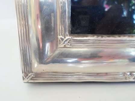 IMPRESSIVE!! LARGE 2004 BIRMINGHAM SILVER PHOTO FRAME BY RH AMAZING CONDITION!!